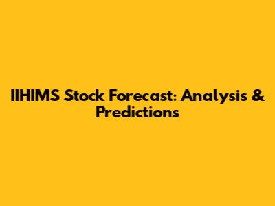 IIHIMS Stock Forecast: Analysis & Predictions